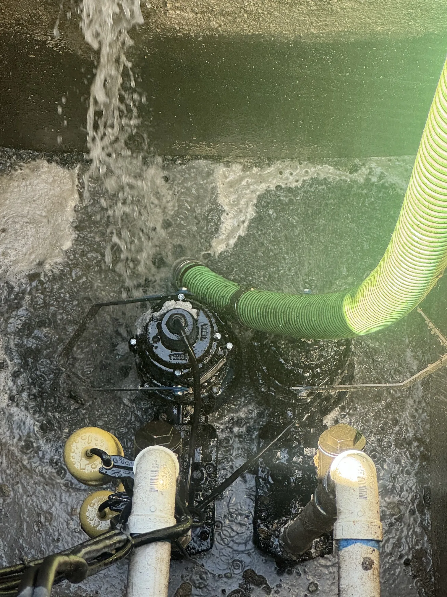 Grease trap pumping service