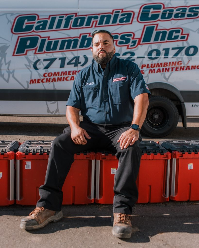 California Coast Plumbers technician
