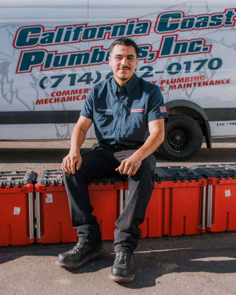 California Coast Plumbers technician